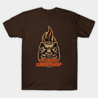 Mechanic Tiger Workshop T-Shirt